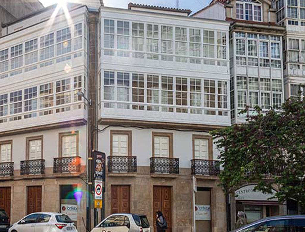 Rehabilitación de Santa Catalina 34, A Coruña