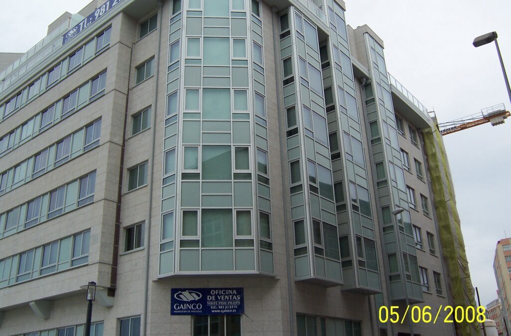 Edificio de 40 Viviendas en la calle Faro de A Coruña